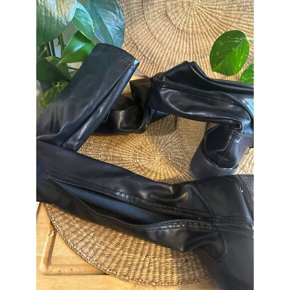 Women’s size 8 black long boots - Picture 10 of 10